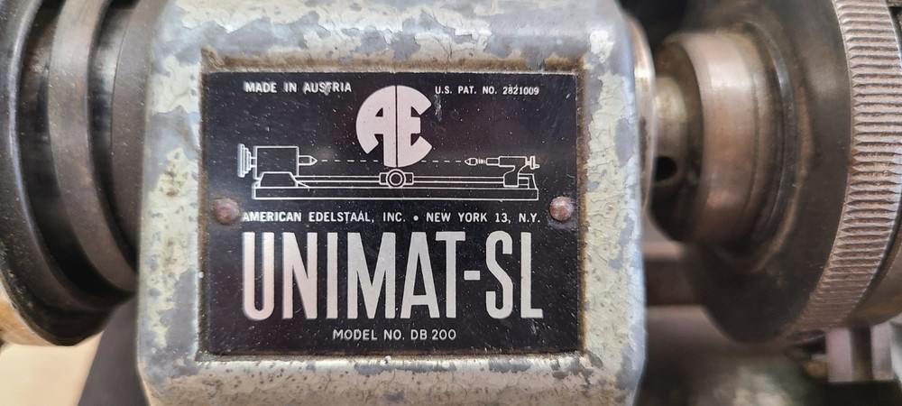 Unimat SL Lathe, Model DB 200 - Austrian Made