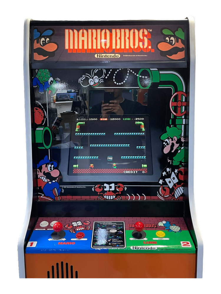 Mario Bros Full Size Arcade Machine Game