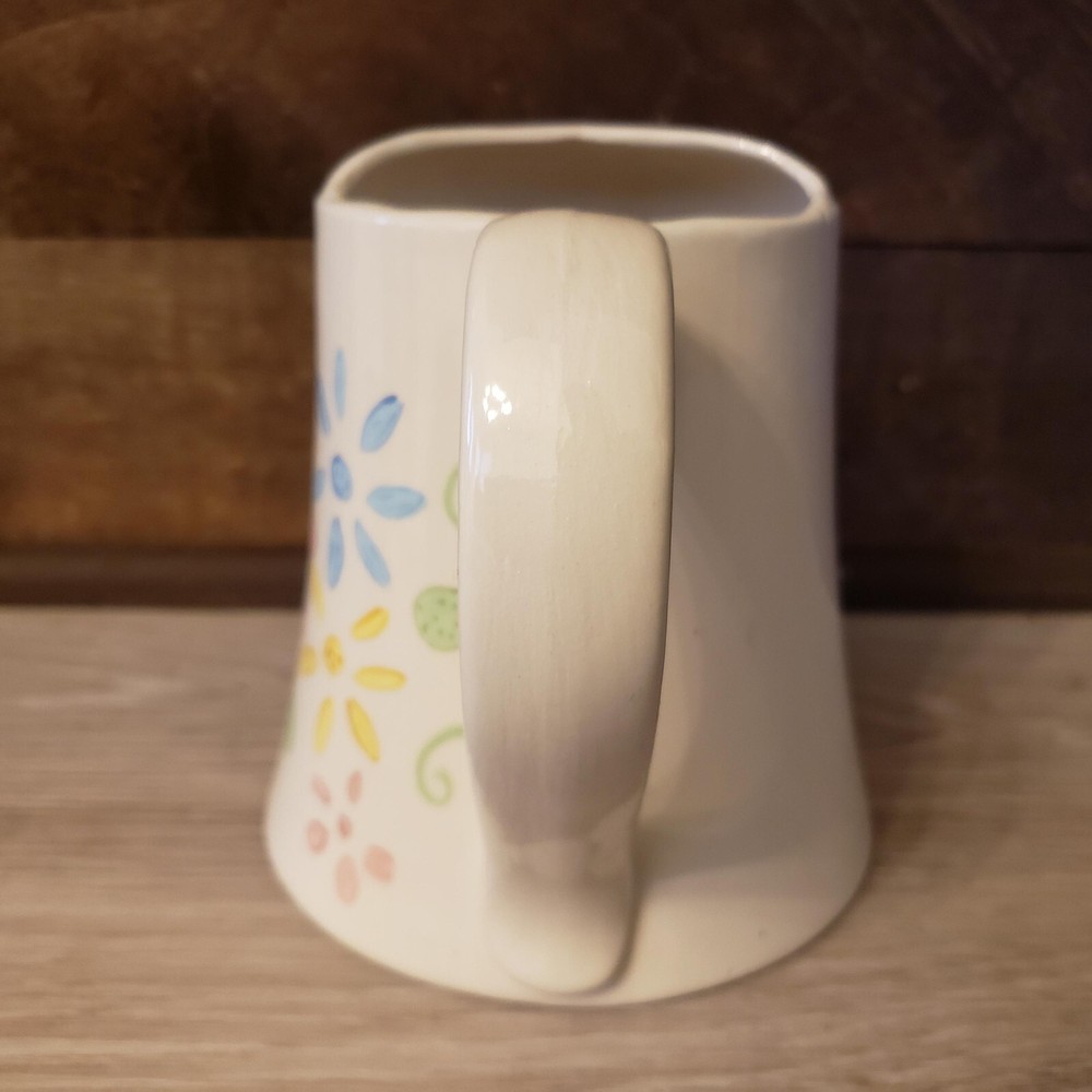 Handmade Ceramic Watering Can. Signed.