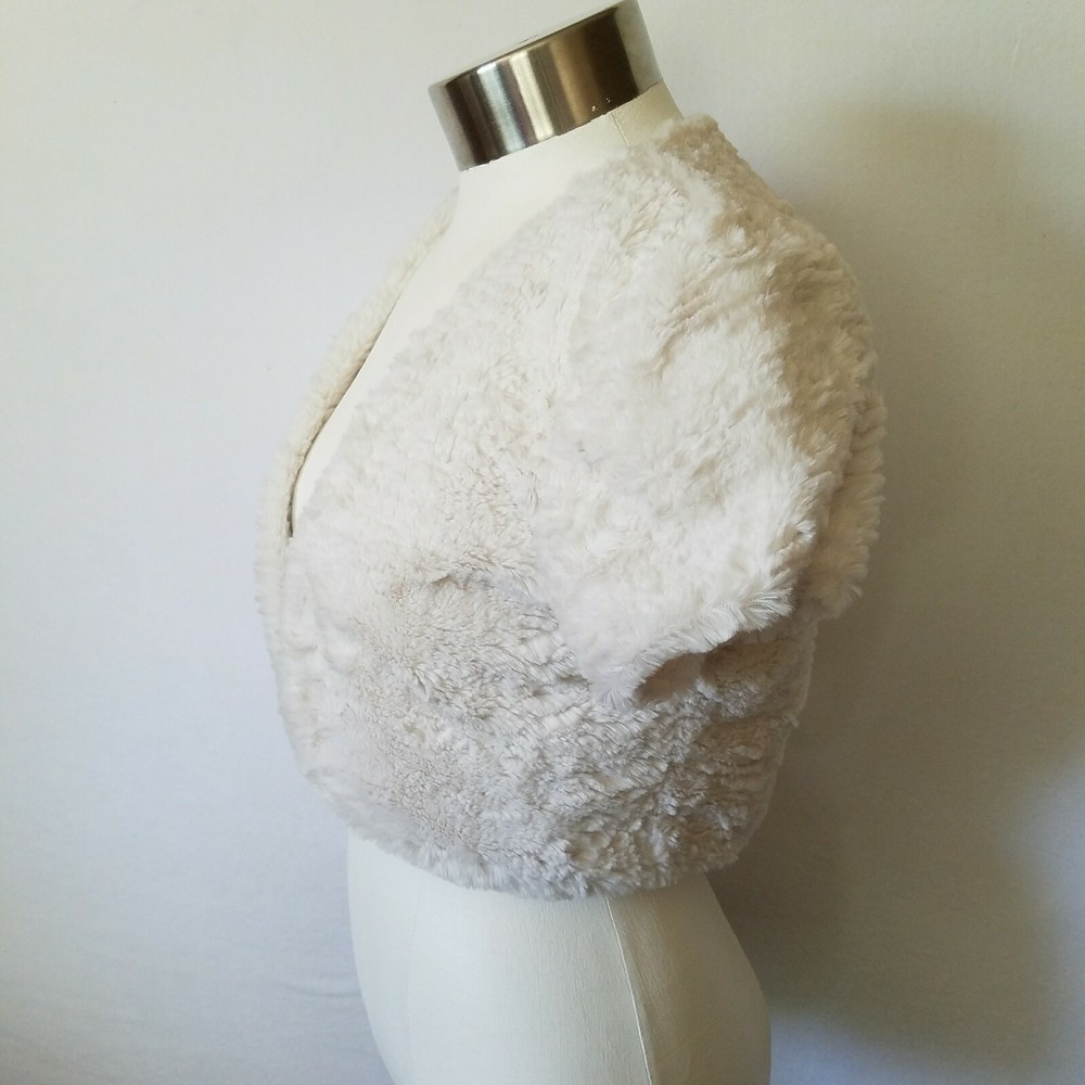 NWT BCX White Vest Size S Small New