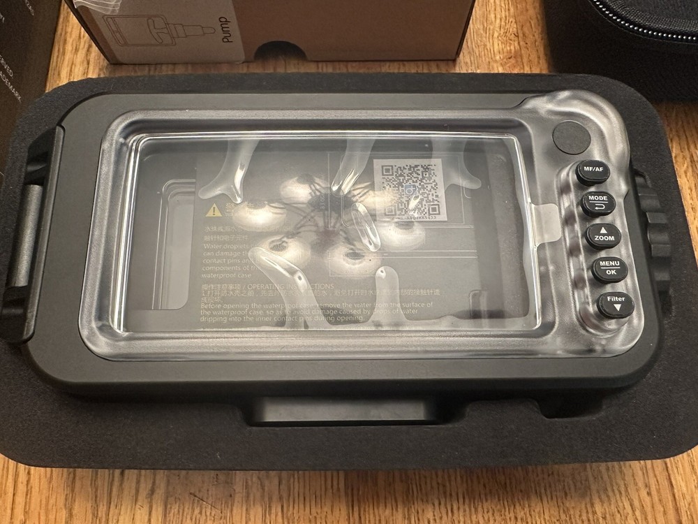 Kraken Smart Housing Pro KRH01 w/ Temperature & Depth Sensor iPhone Android