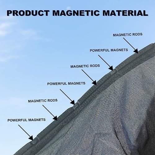 Tailgate Mesh Screen, Breathable Mesh Net for SUV MPV Ventilation Privacy