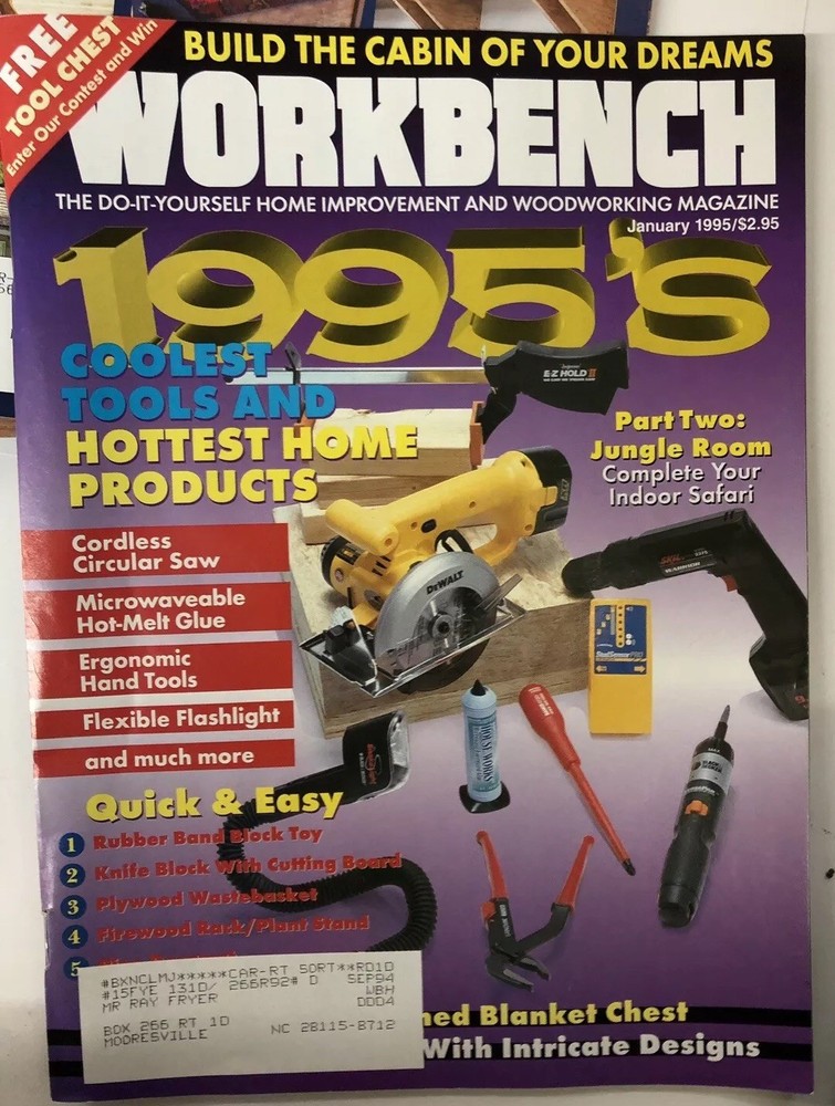 Lot Of Work Bench Magazines Wood Working Projects