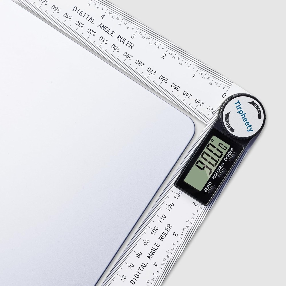 Digital Angle Finder Protractor, 3rd Generation Quick Display Angle Gauge Ruler,