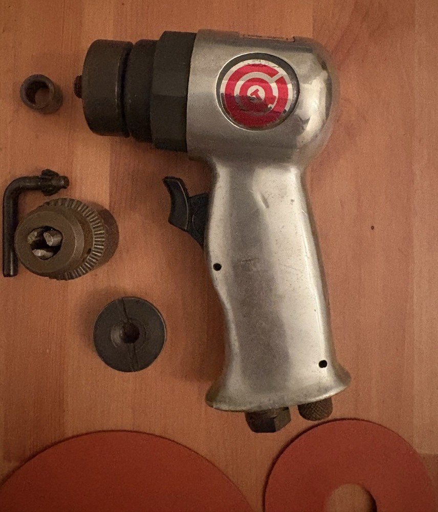 Champion Quality tools 3/8” Air Drill & Sander Combination