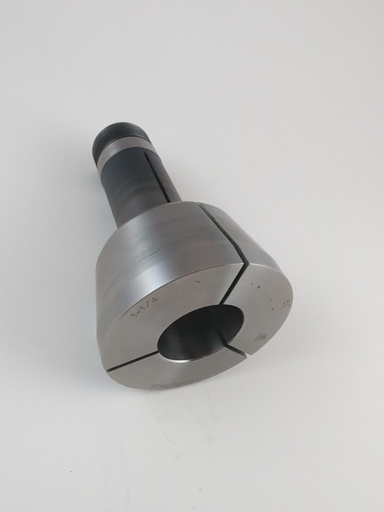 HARDINGE 2" EXTRA DEPTH 5C STEP CHUCK 1-1/4" BORE ID HARDENED EXTENDED COLLET
