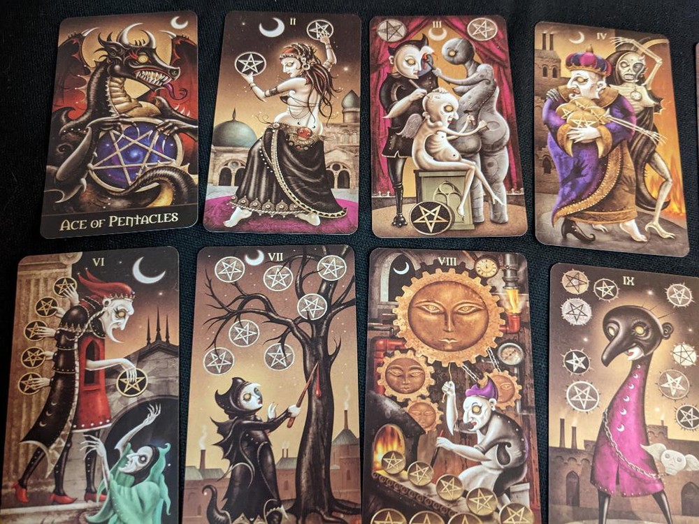 Deviant Moon Tarot Deck by Patrick Valenza