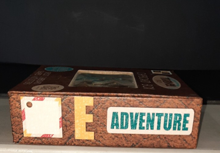 DCWV Travel Stack Chipboard - 101 Die-Cut Shapes & Letters - New Open Box