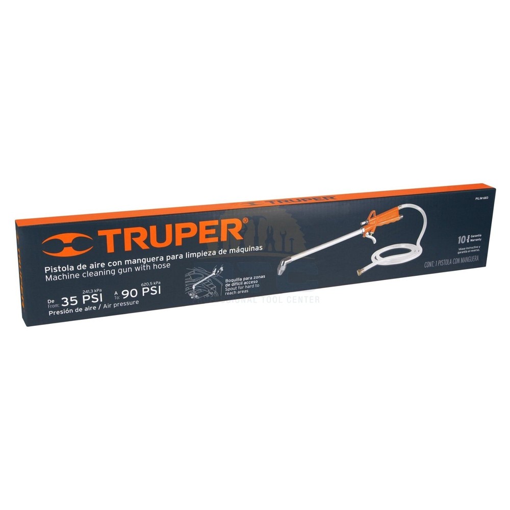 Truper PILIM-683 Machine cleaning gun, thread 1/4 NPT