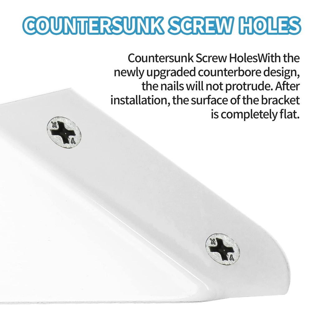 12 Pcs Corner Bracket Metal Corner Brace Corner Support Trapeziform Angle Cod...