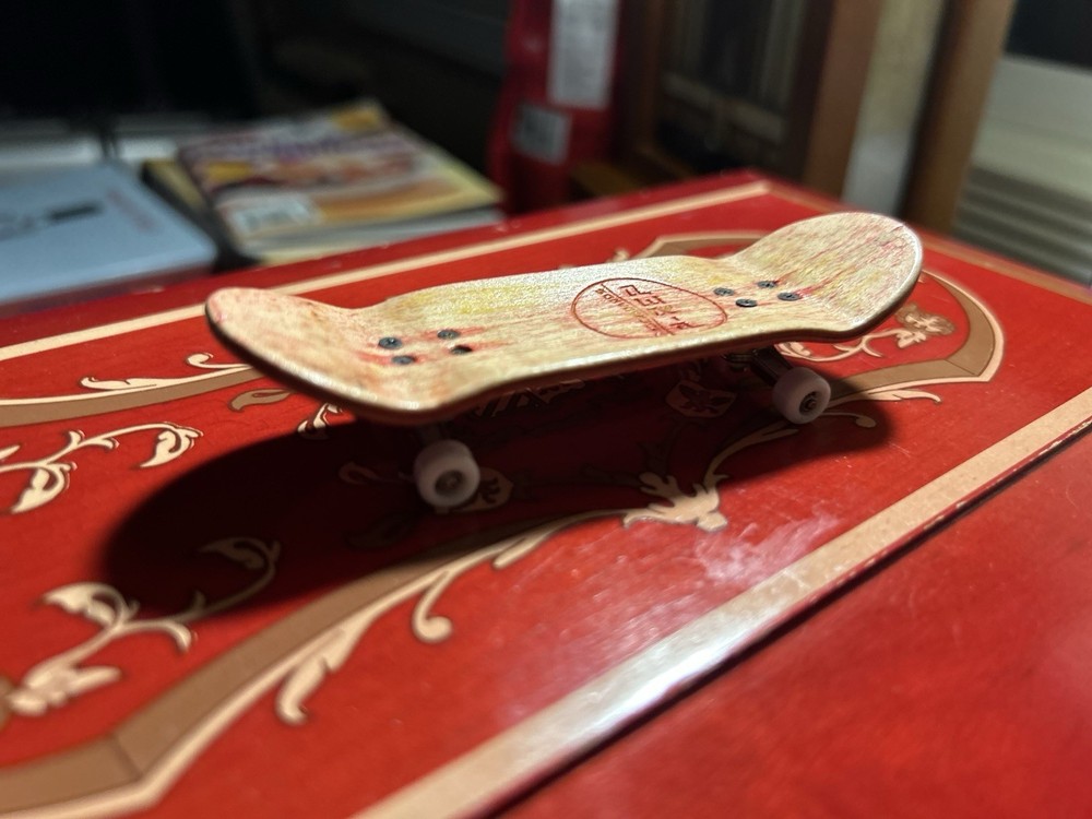 P-Rep Purple Maple Wood Mini Skateboard Complete with Wheels Basic Bearings New