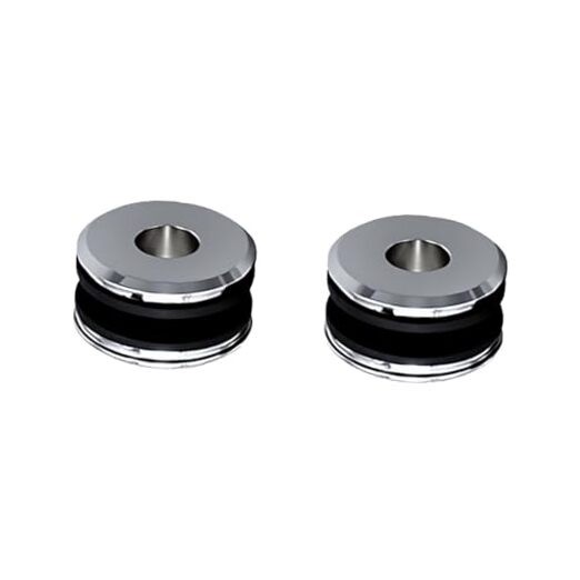 Chrome Harley Detachable Docking Hardware Kit Sissy Bars Docking Chrome@2