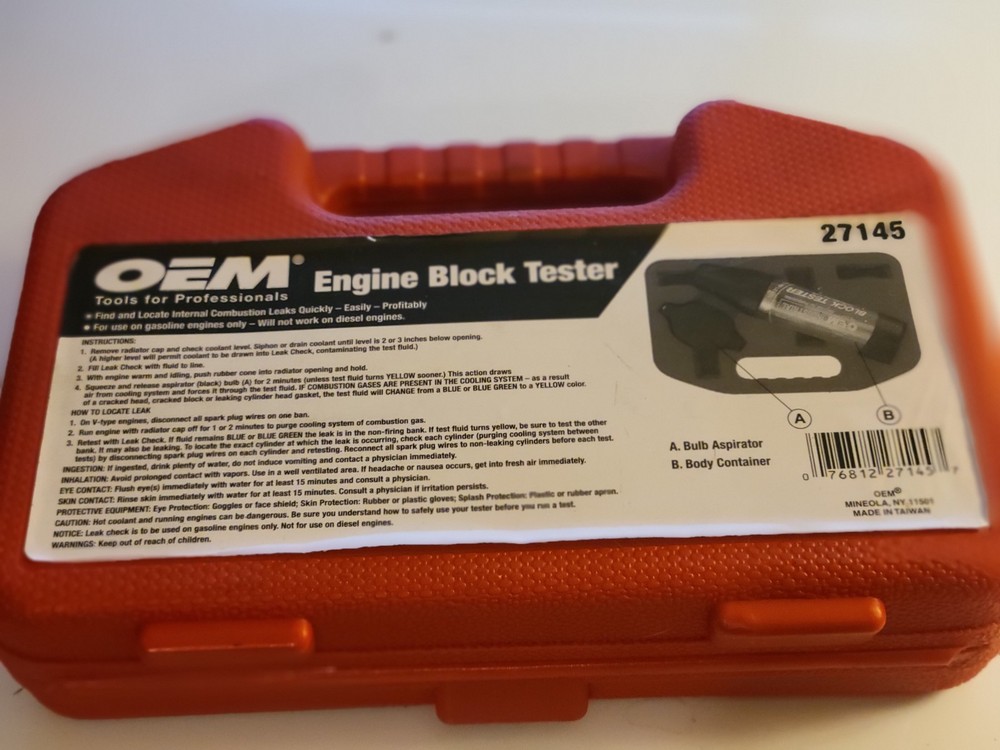 OEM Engine Block Tester Kit