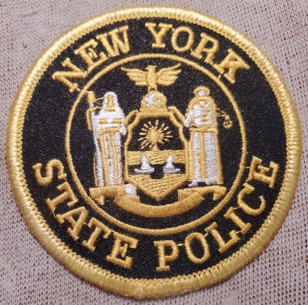 NY New York State Police Patch (3In Diameter)