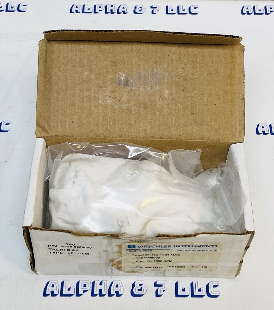 WESTCON 750 Type J2 – DC Tachometer Generator