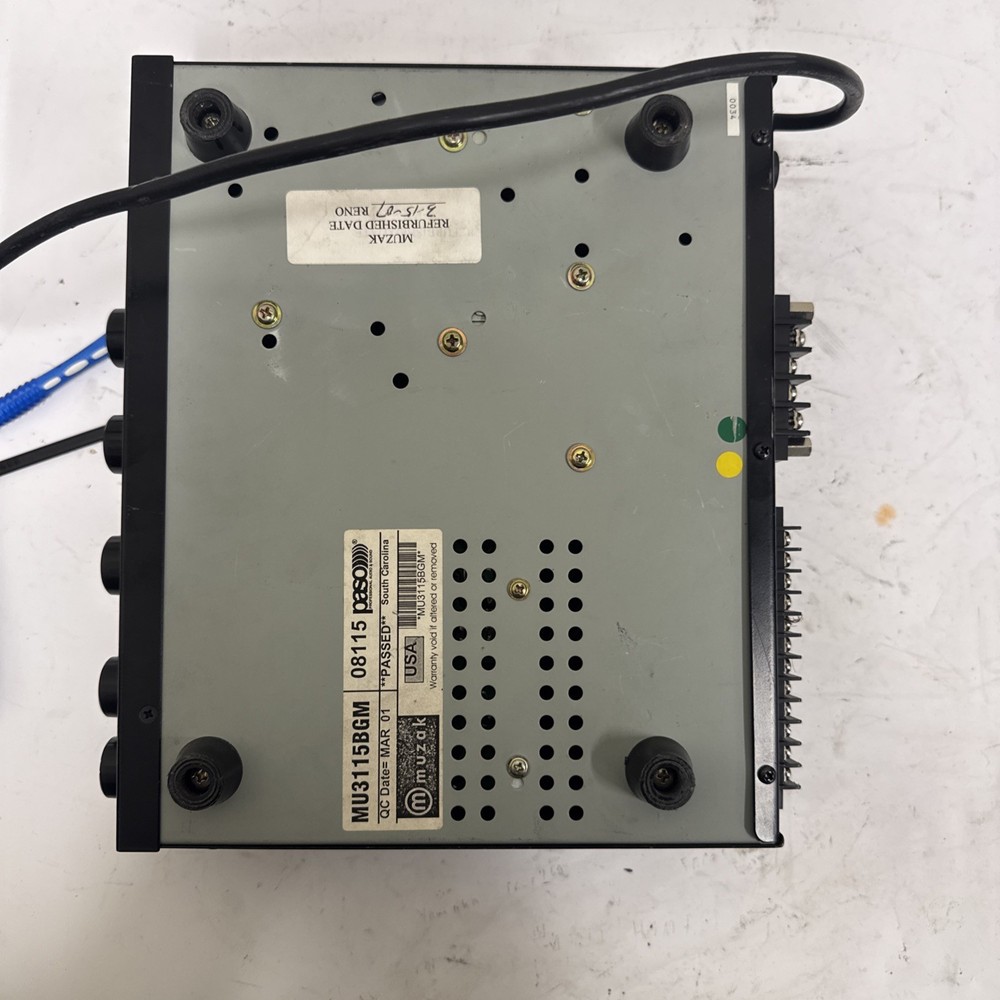 Muzak Series 3000 Integrated Amplifier *READ*