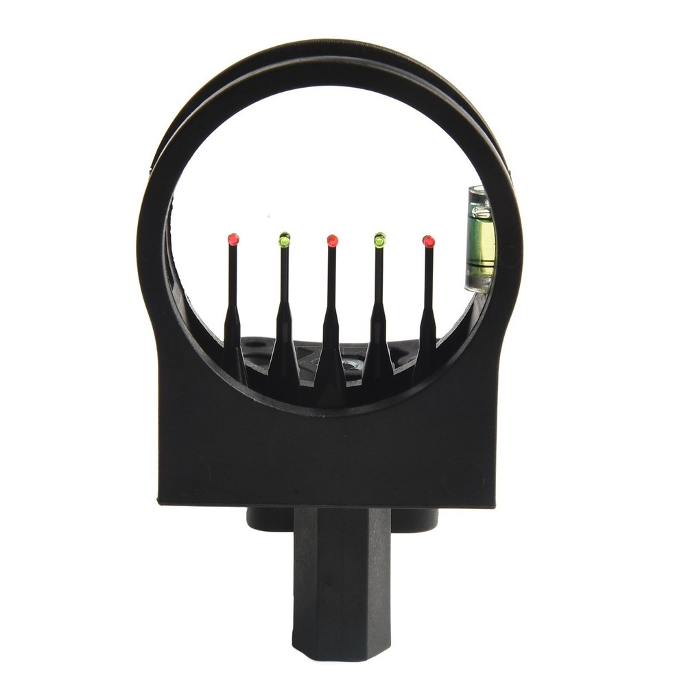 Improved Accuracy Recurve Bow Sight 5 Pin Structure Circular Vision