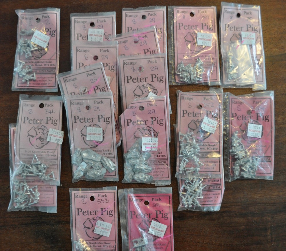 Peter Pig RANGE 8 : LOT 176 PACKS