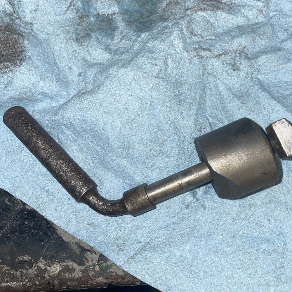 vintage drill press table lock caneday ottoman