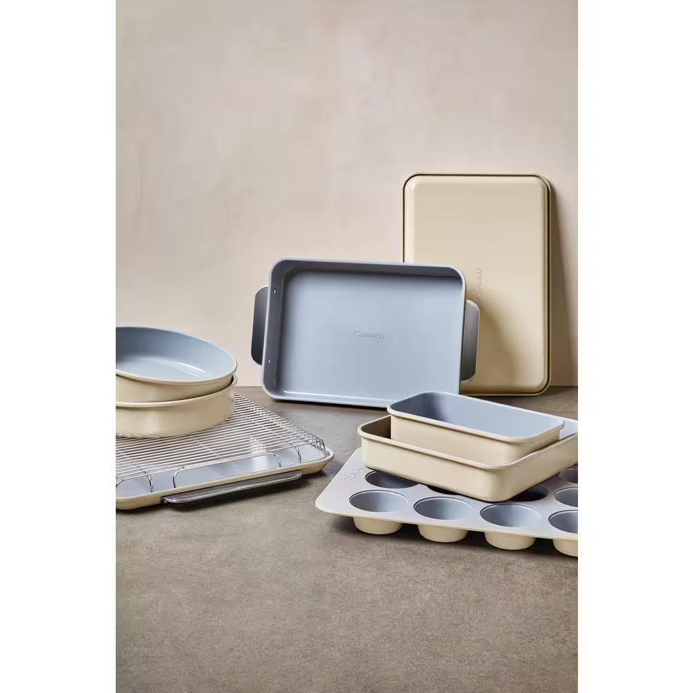 11-Piece Cream Bakeware Set