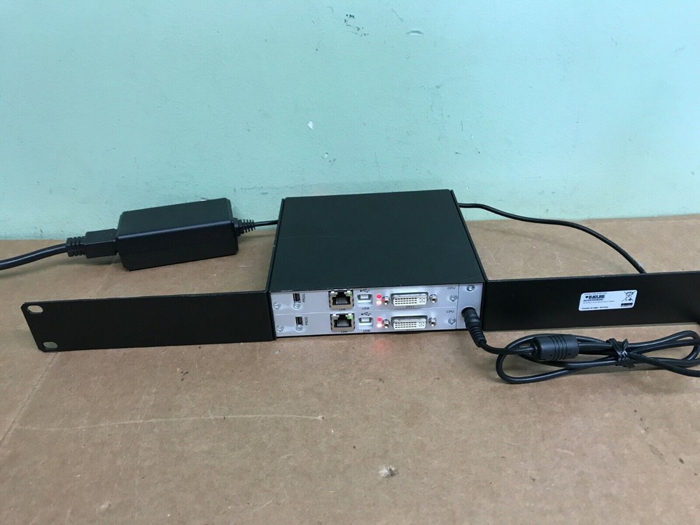 Black Box DKM FX Modular KVM Extender w/Two ACX1MT-VDHID-C Transmitter Modular
