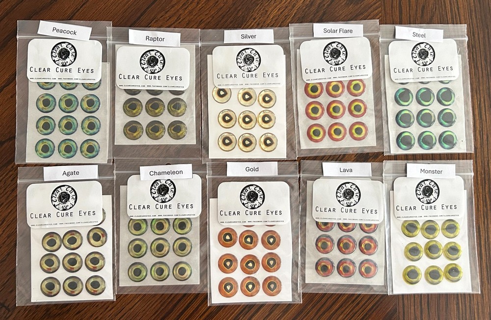 Clear Cure Adhesive Eyes