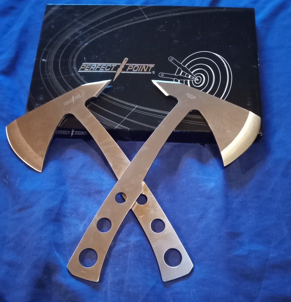 Perfect Point throwing Axe Set with Belt Sheath