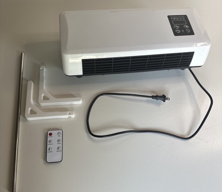 Wall Mounted Mobile Air Conditioner L-2008 Adjustable Cooling & Remote Control