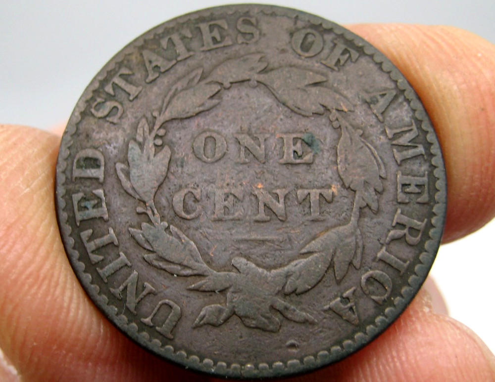 Nice 1827 LARGE CENT ~ Good