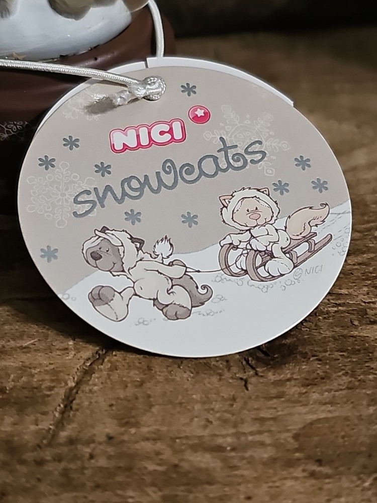 NICI ~SNOWCATS ~ 2008 Mini Snow Globe
