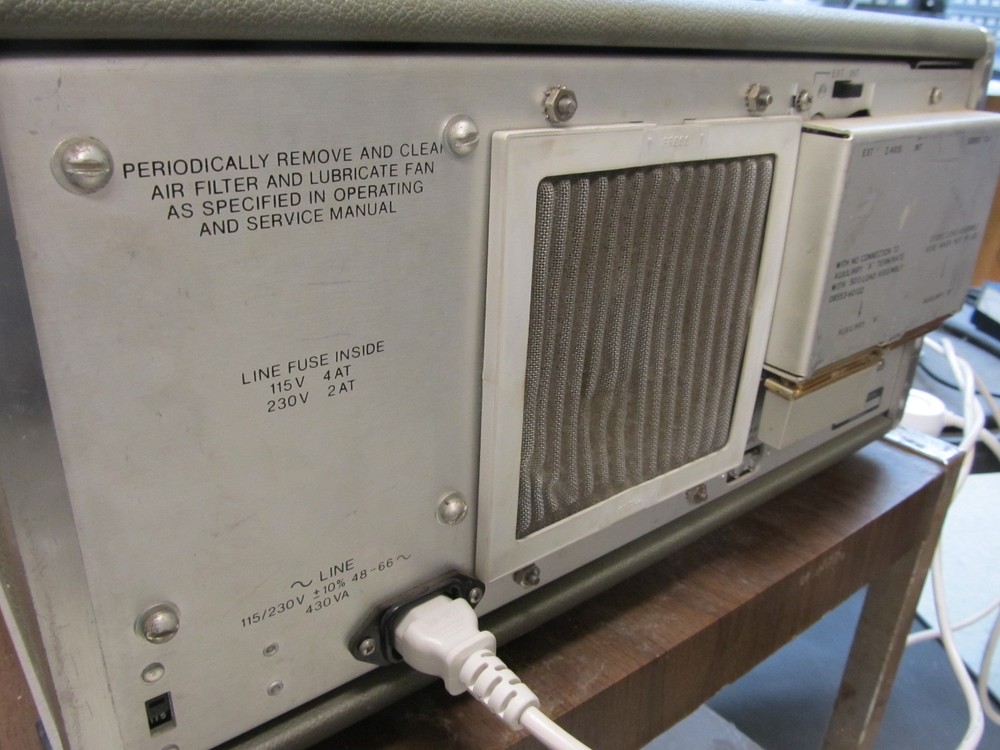 Vintage HP Spectrum Analyzer 140T; 8556; 8552A modules