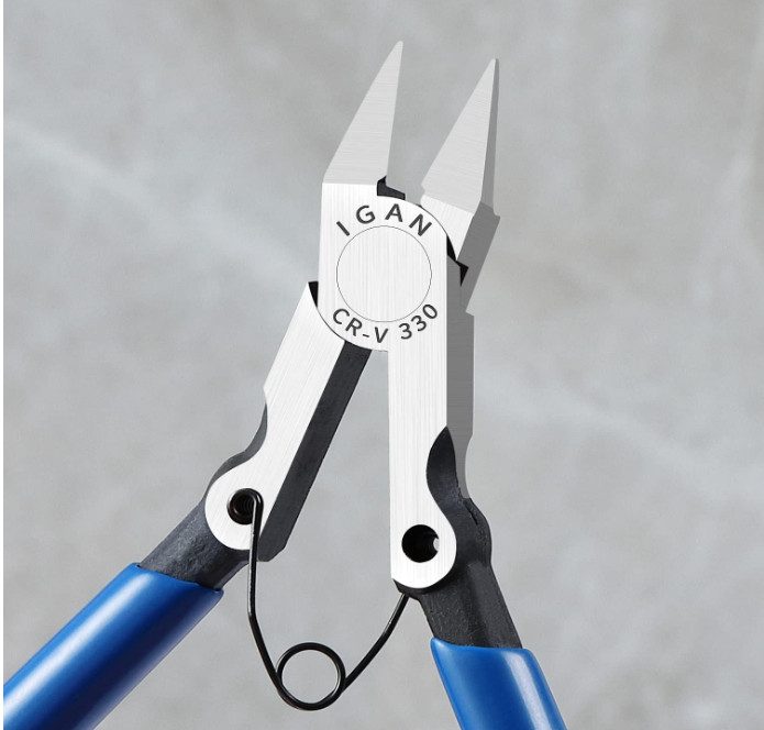 330 Flush Cutters, Precision Wire Cutter for Electronics & Precision Cutting