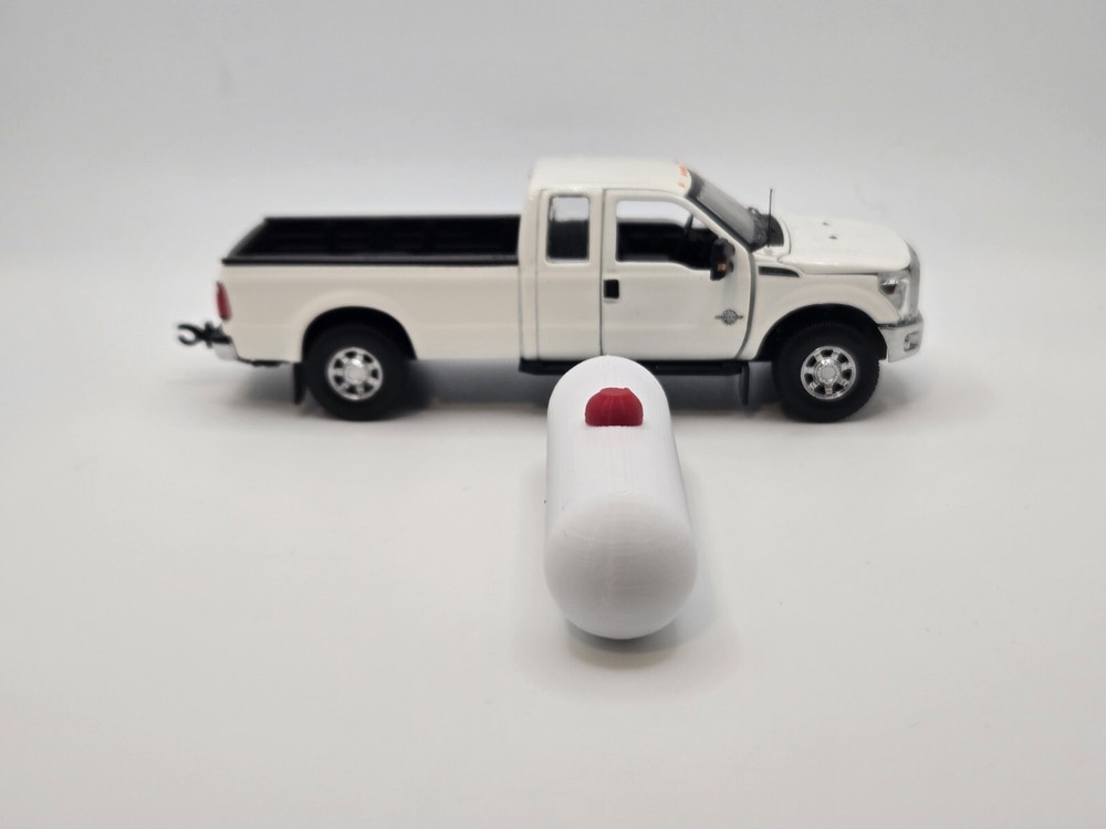 1/50 Scale 500 Gallon Propane Storage Tank