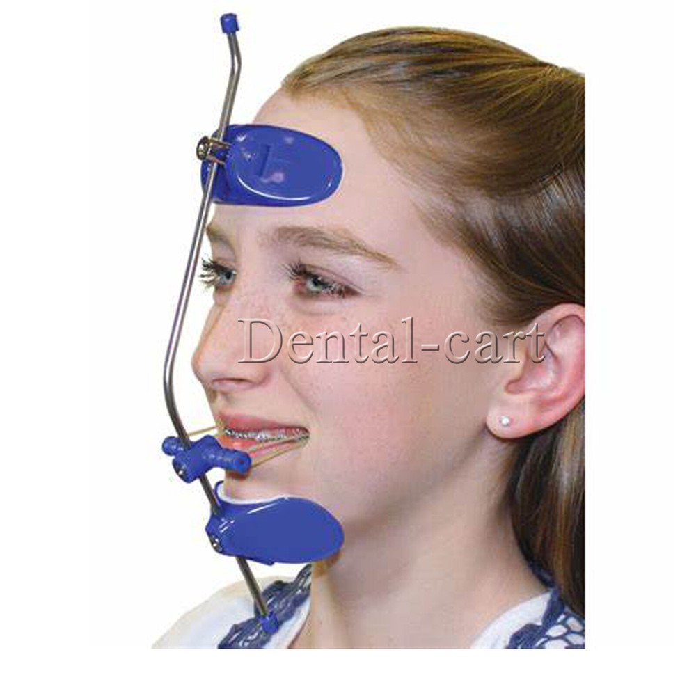 Dental Ortho Facial Reverse Pull Headgear Multi adjustable Axial Pole Style