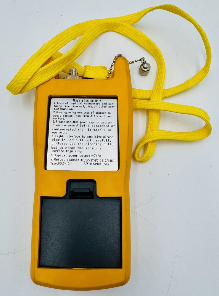 Handheld Optical Light Source Fiber Optical Light Source 850/1300/1310/1550nm