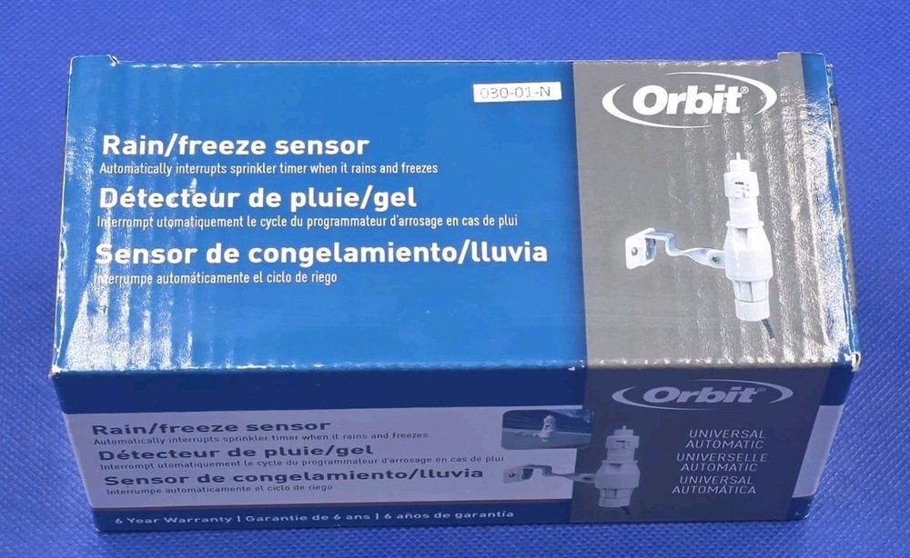 Orbit 57069 Rain/Freeze Sensor Universal Automatic-Open Box New