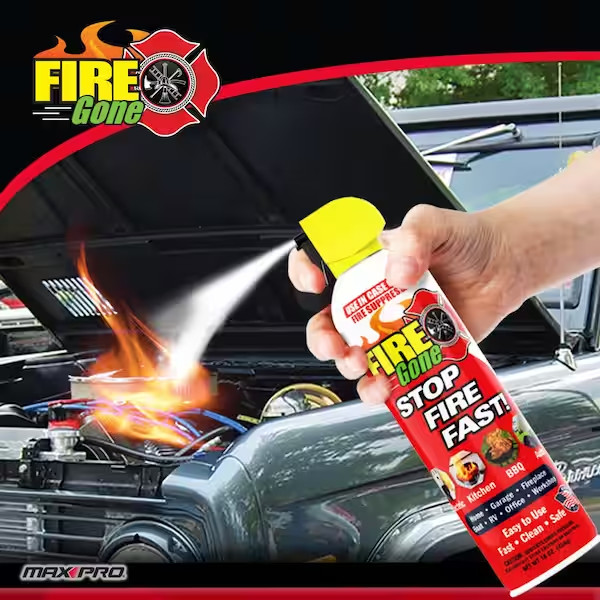 16 Oz. A:B:C Multiple Use Fire Extinguisher Spray Suppressant