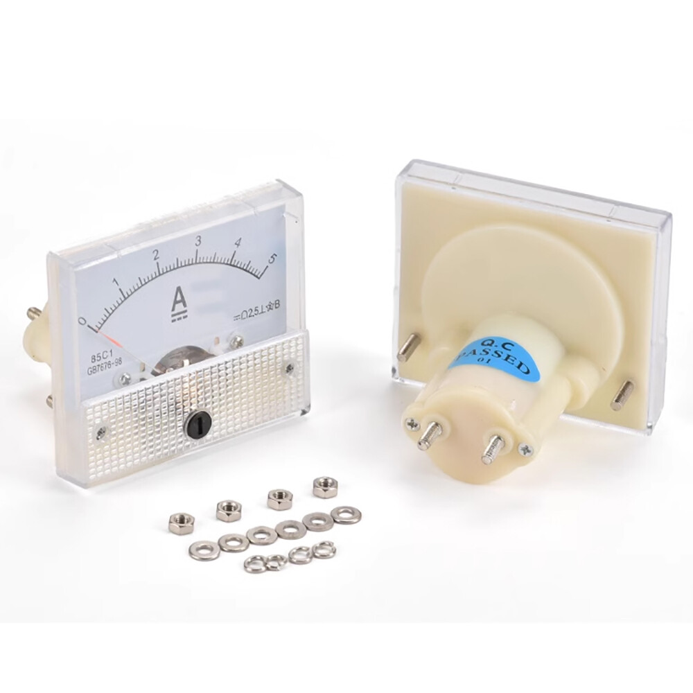 1/2/3/5/10/20/30A DC Analog Ammeter Panel Current Meter 85C1 Mechanical Pointer
