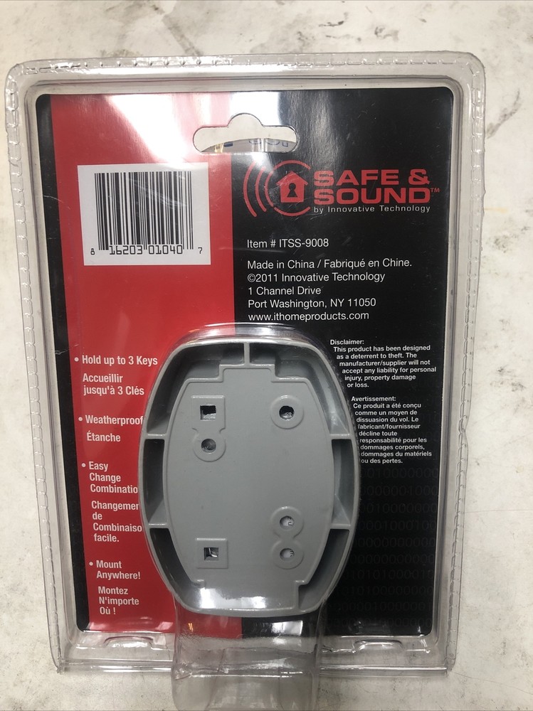 Safe And Sound Key Lock Box