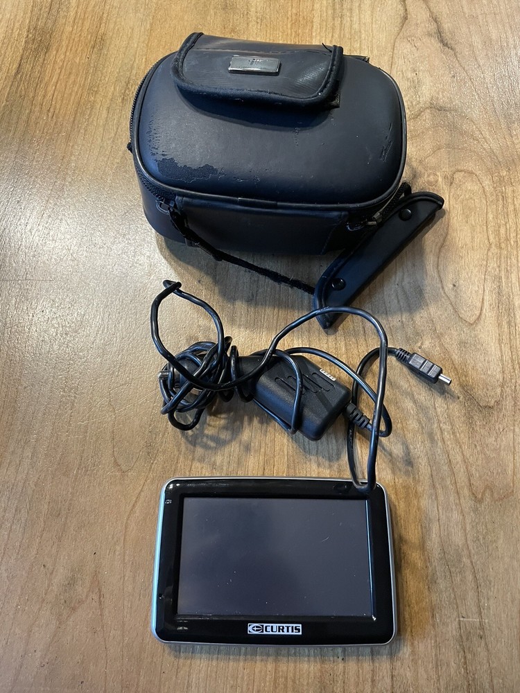 Curtis GPD430 Automotive Mountable GPS Navigation System In Black