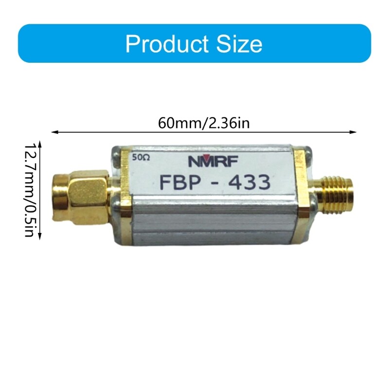 144MHz 2M Band Pass Filter FBP-144 - SMA Interface High Selectivity Bandpass