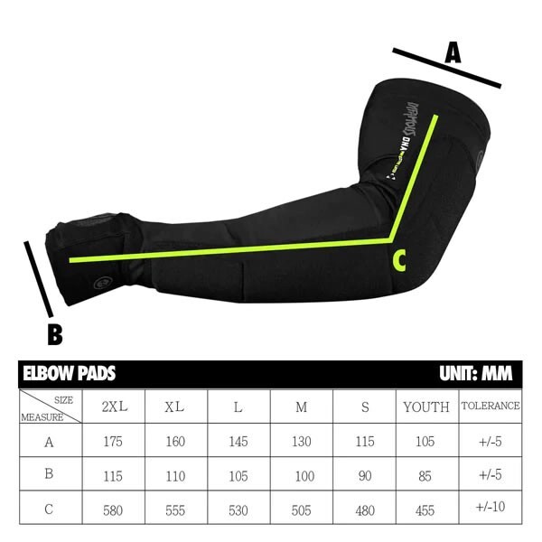 Infamous Pro DNA Elbow Pads - Gen2 - Small