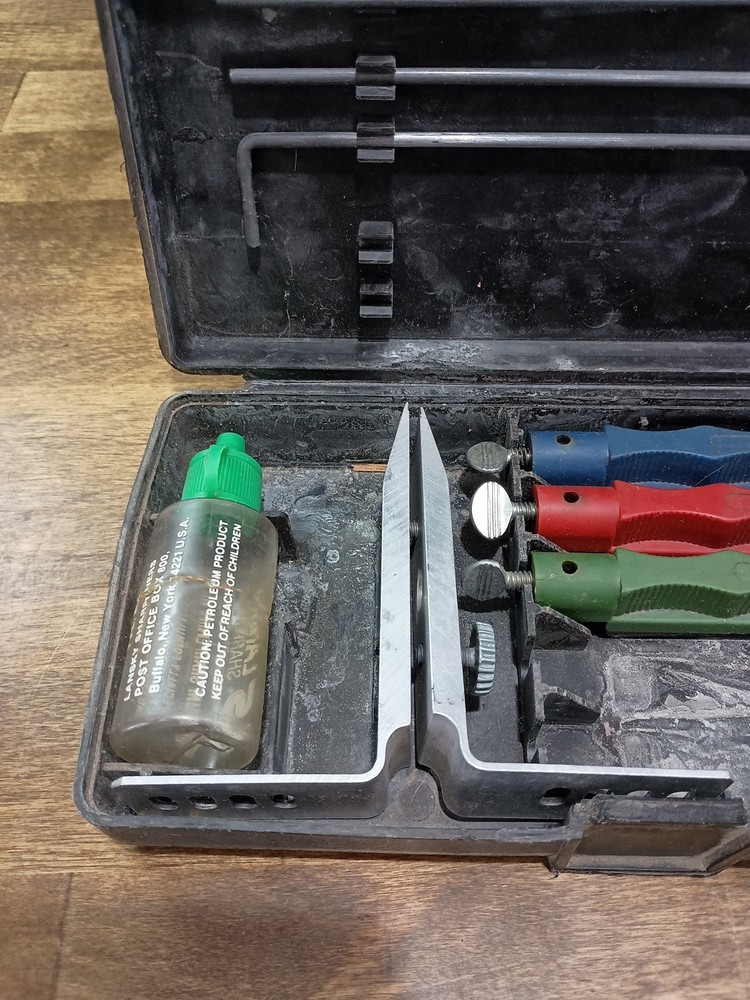 Lansky Standard 3 Stone System Controlled Angle Precision Knife Sharpening Kit