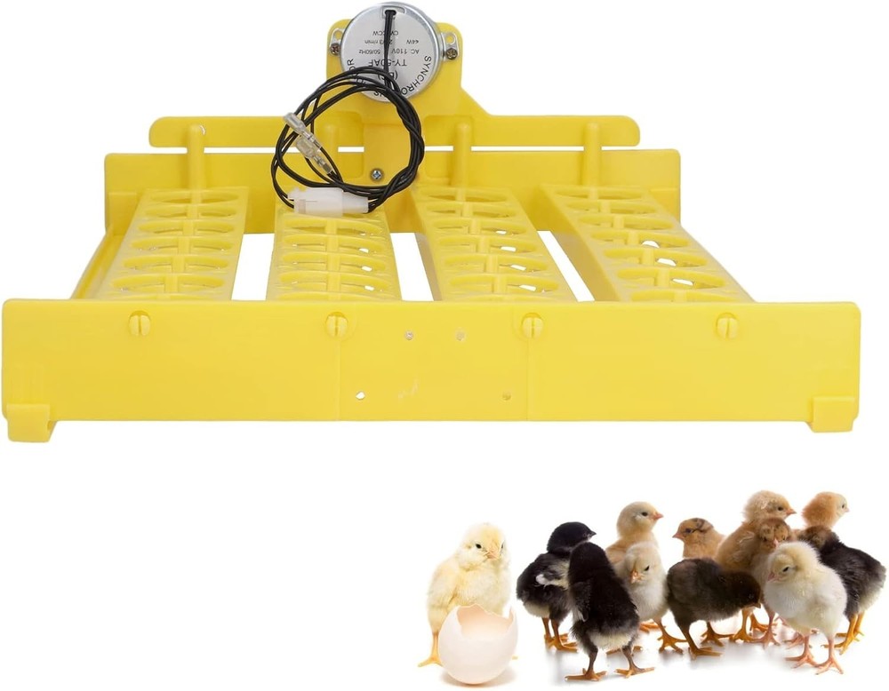 Plastic Egg Incubator Tray, Sufficient Power Safe Hatching Fully Automatic Eg...