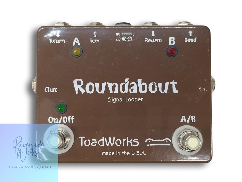Toadworks Roundabout Chorus Effects Pedal for Guitar JP