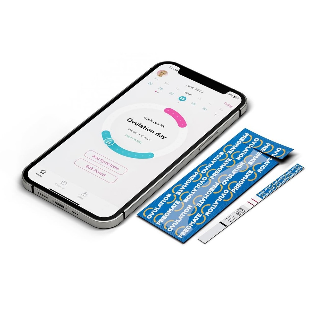 50 Ovulation and 20 Pregnancy Test Strips Predictor Kit