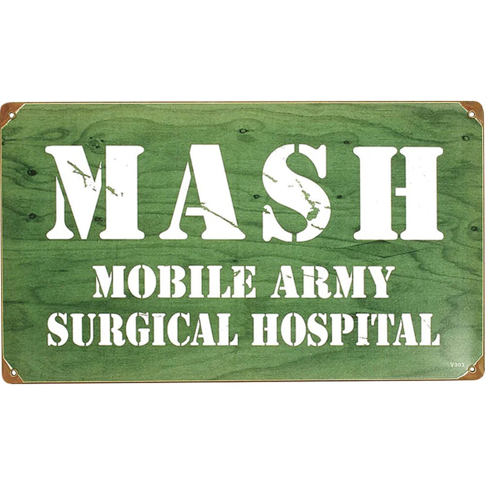 Mash Metal Sign V303