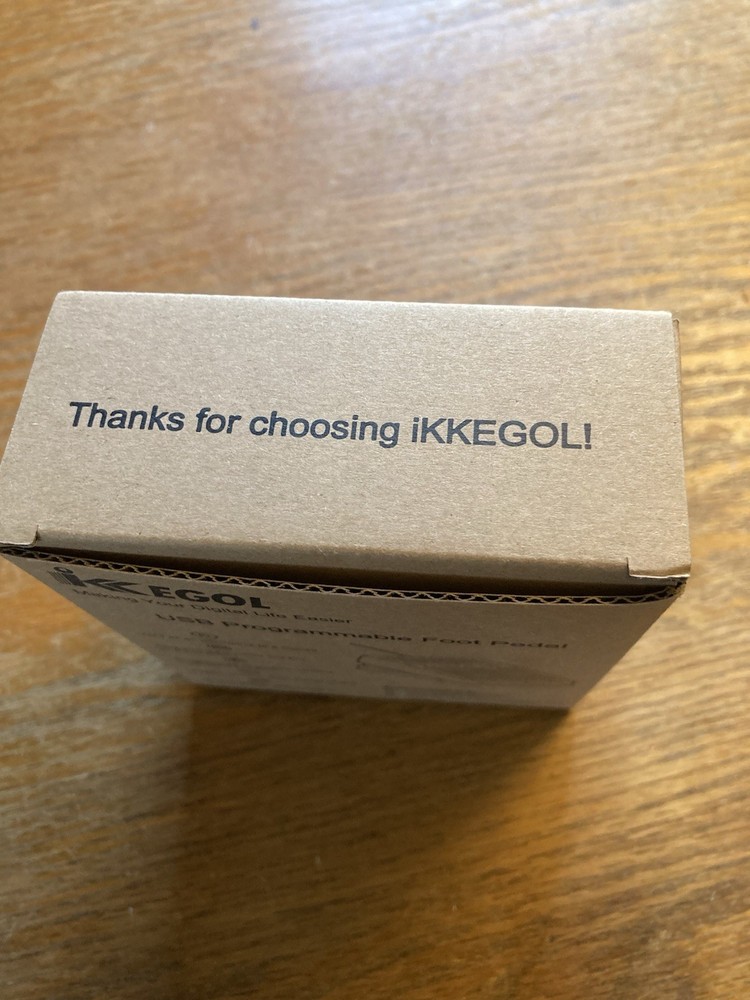 iKKEGOL USB Programmable Foot Pedal