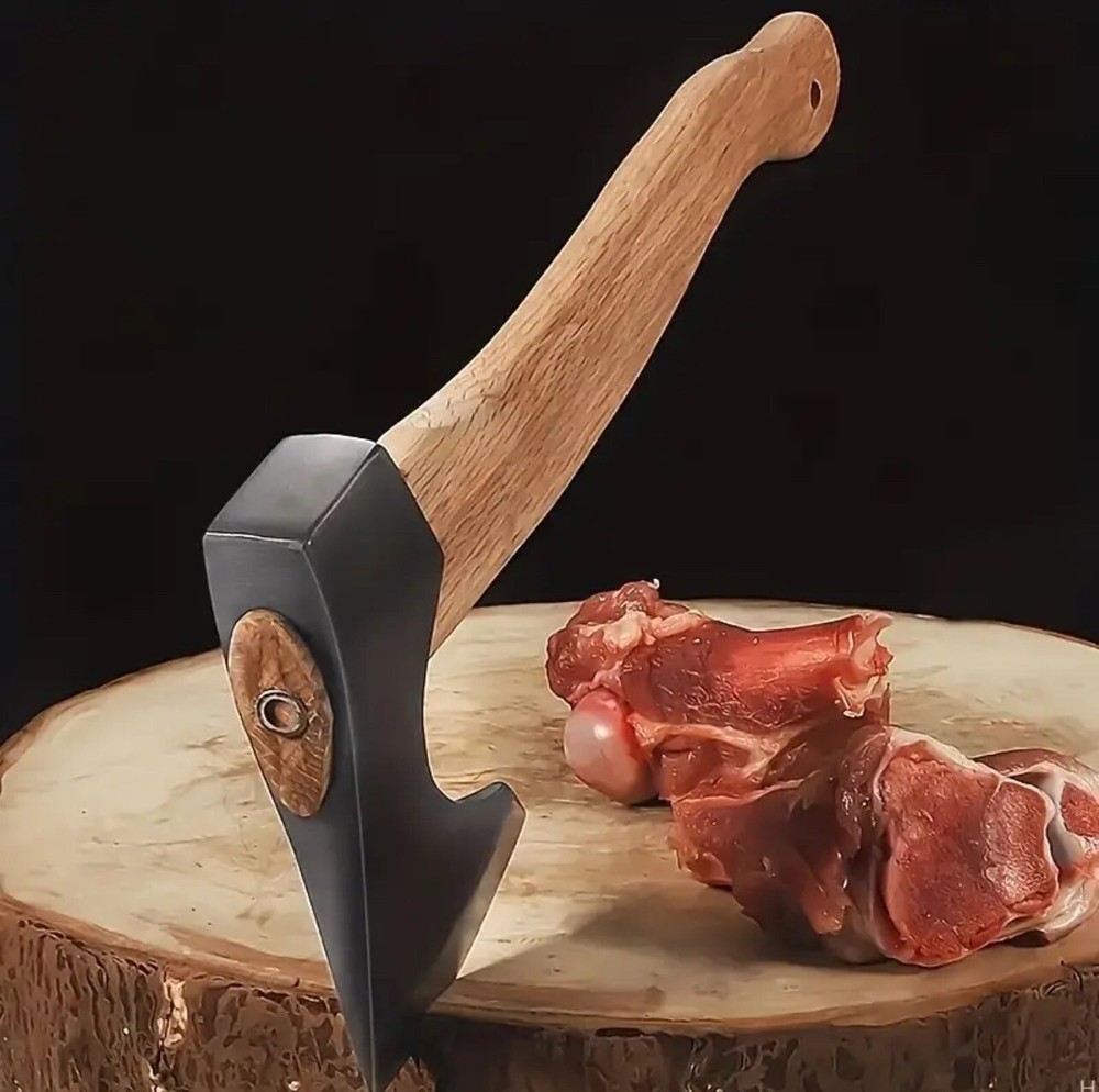 Heavy Duty Thickened Axe/Hatchet, Survival Tool, Chopping, Hammer, Bone Knife
