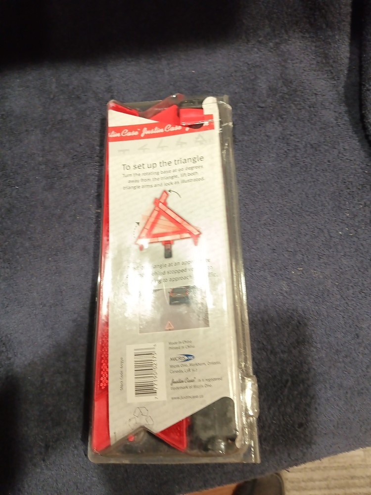 Just In Case Ground-based Roadside Triangle